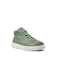 Men's Runner K21 Leather High-Top Sneakers