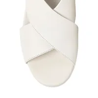 Sandales coussinées à talon compensé avec bride arrière Balloon
