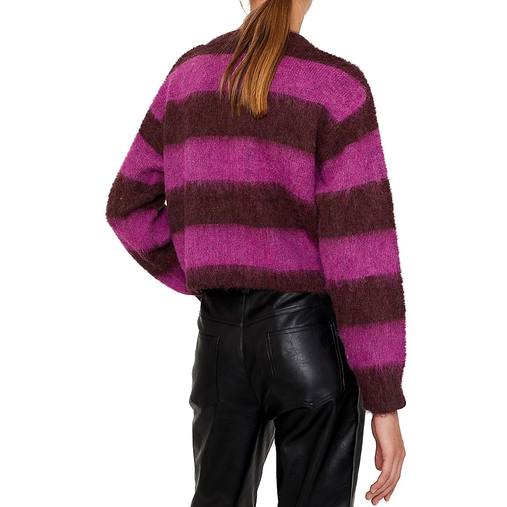 Icon Striped Soft-Knit Sweater