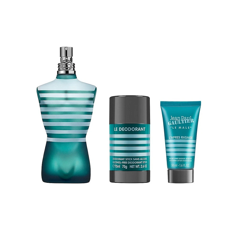 Le Male Eau de Toilette 3-Piece Gift Set