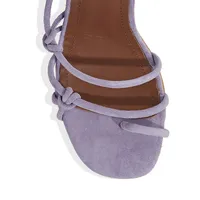 Goldie Suede Wrap Sandals