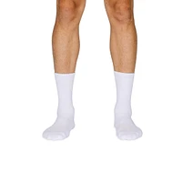 Men's 3-Pair Bowo Ribbed Crew Cushion Crew Socks Pack