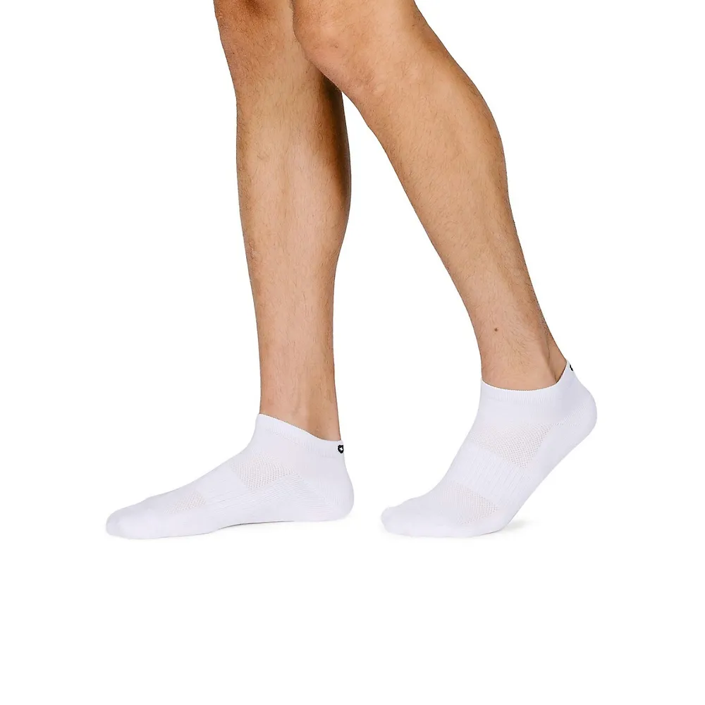 Men's Bowo Low-Cut Cushion Socks 3-Pair
