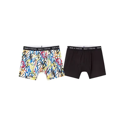 Super Soft 2-Pacl Boxer Briefs