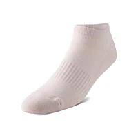 Unisex Black Out White 3-Pair Cushion Low-Cut Socks Pack