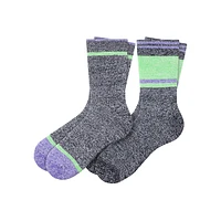 Men's 2-Pair Ready For Everything Cozy Crew Socks