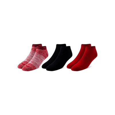 Men's Ready For Everything 3-Pair Cushion Low-Cut Socks Pack