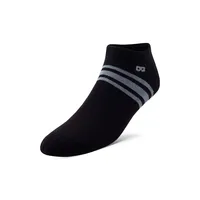 Men's Black Out White Out 3-Pair Cushion Low-Cut Socks Pack