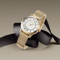 Epoca Lady 34mm Quartz Stainless Steel Watch In Yellow Gold/yellow Gold