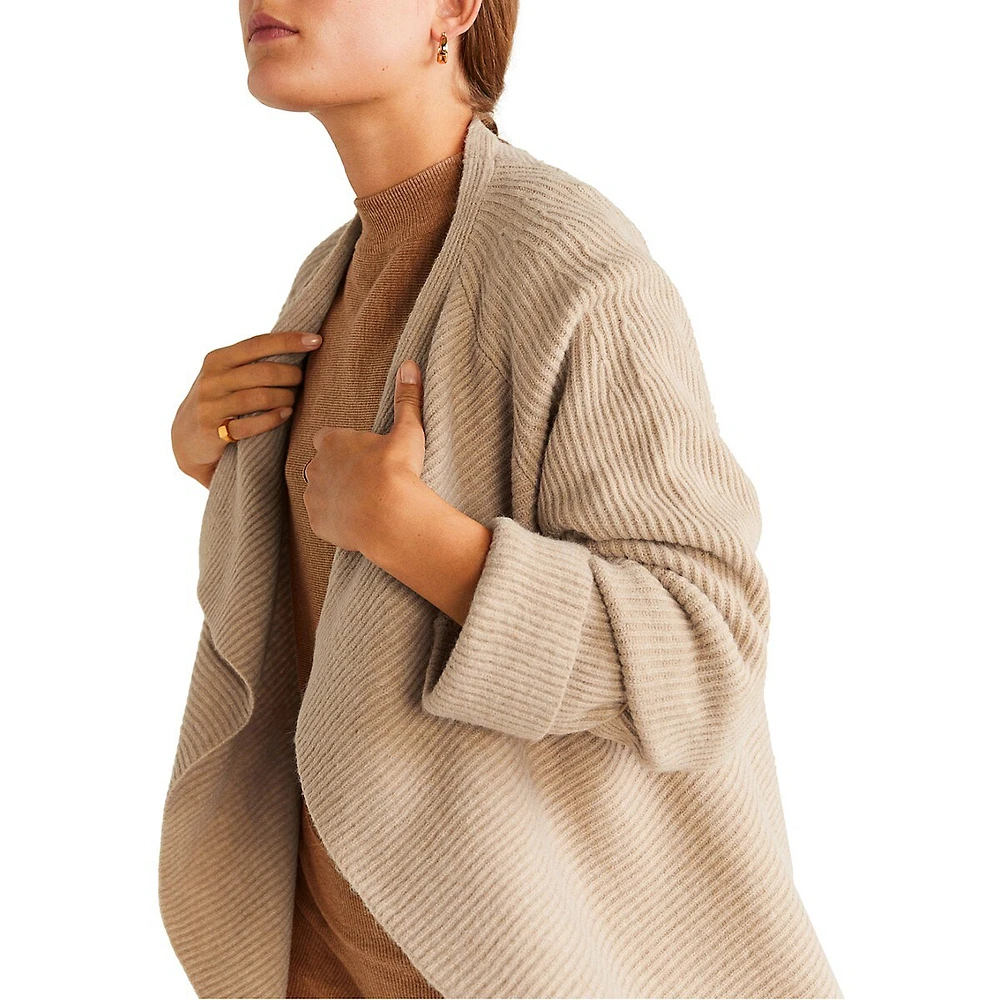 Montiel Open-Front Cardigan