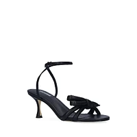 Mesola Strappy Knot Open Leather Sandals