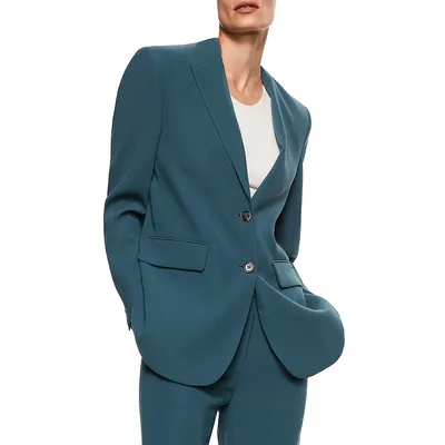 Single-Breasted Suit Jacket