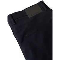 PISA Slim-Fit Denim-Effect Serge Trousers