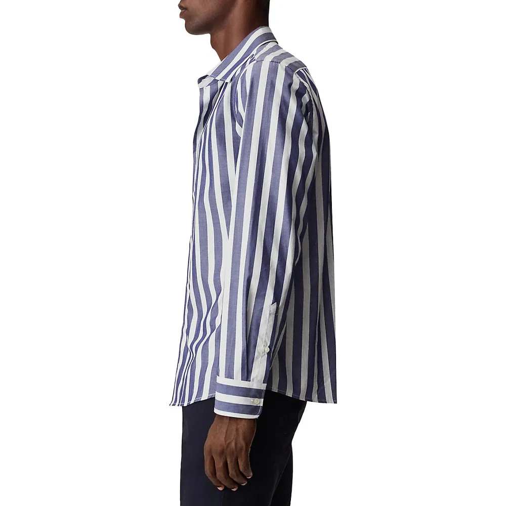 Revel Slim-Fit Striped Shirt