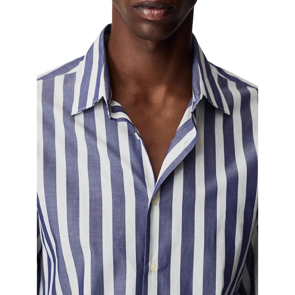 Revel Slim-Fit Striped Shirt