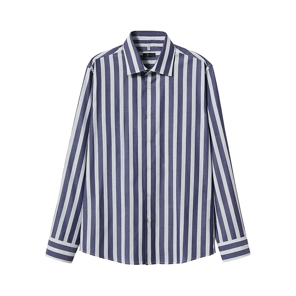 Revel Slim-Fit Striped Shirt