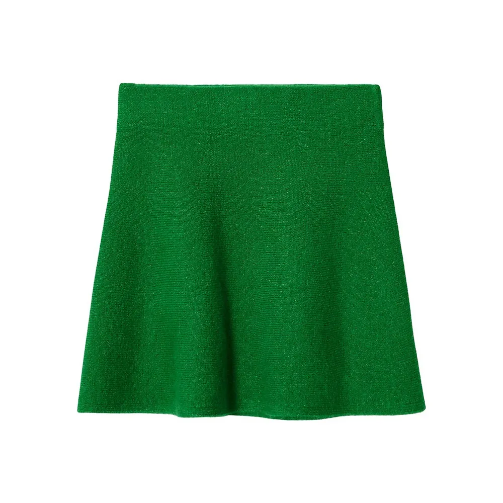 Flared Mini Skirt