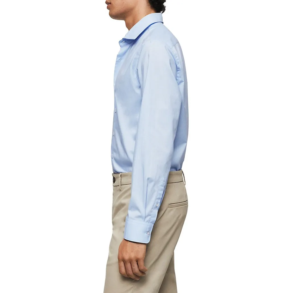 Play Slim-Fit Stretch-Cotton Shirt