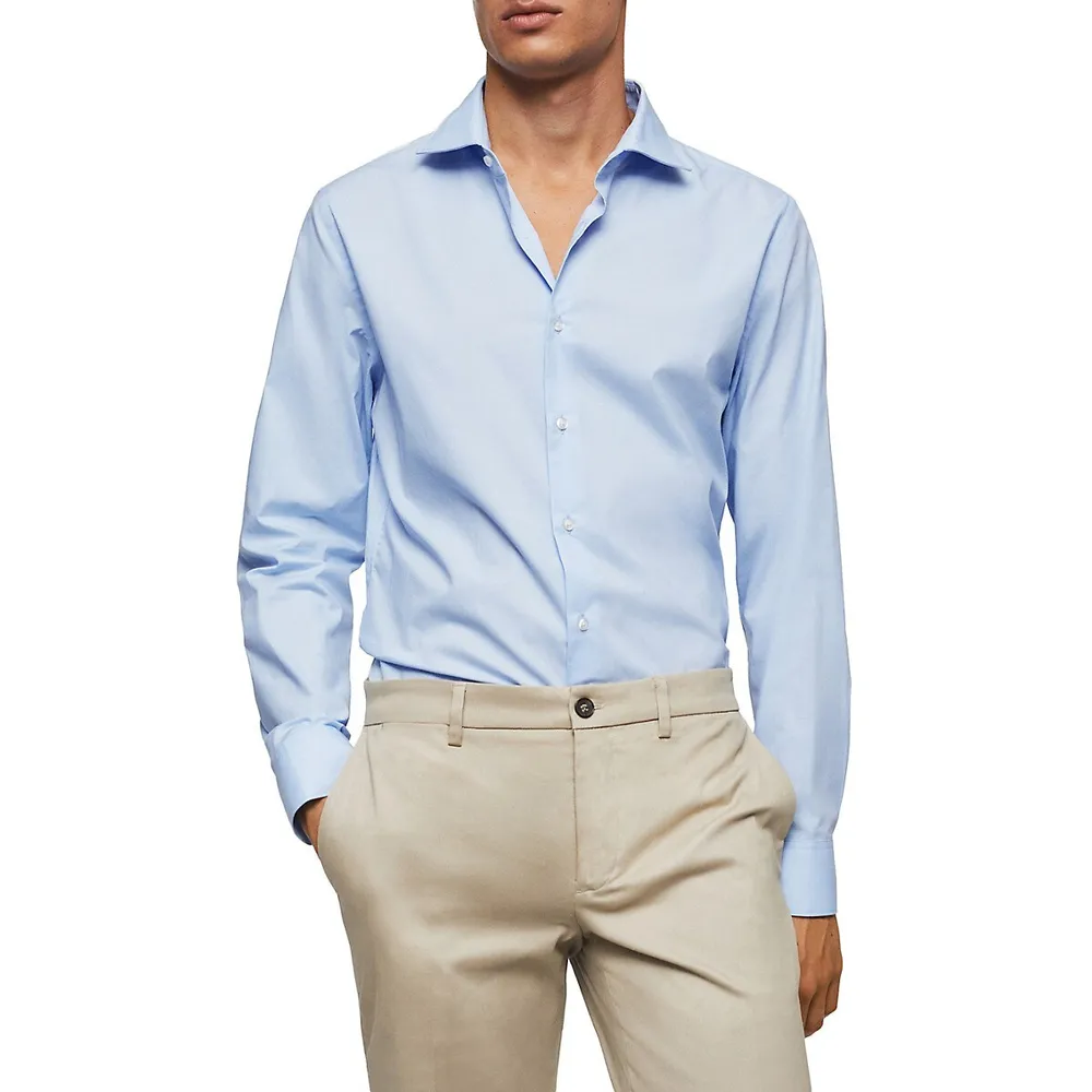 Play Slim-Fit Stretch-Cotton Shirt