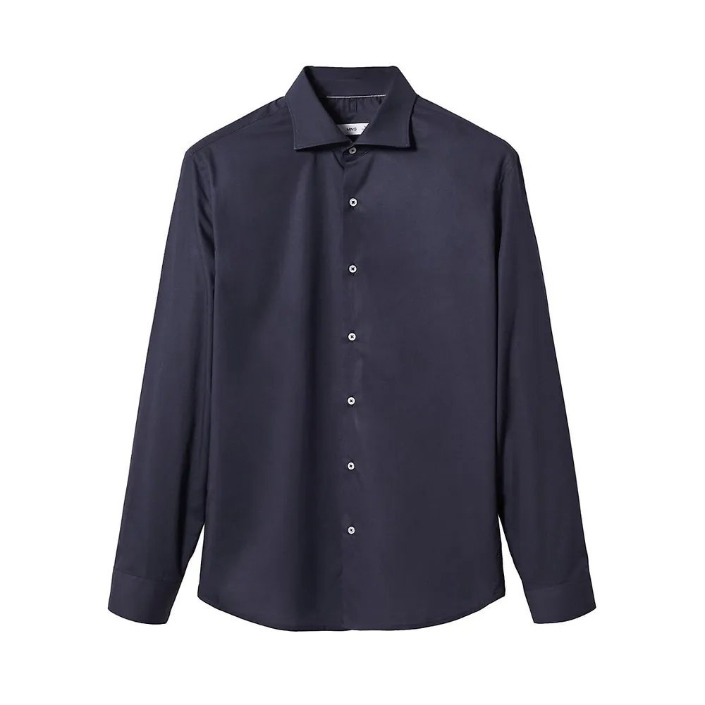 Play Slim-Fit Stretch-Cotton Shirt