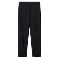 Flowy Tapered Suit Trousers