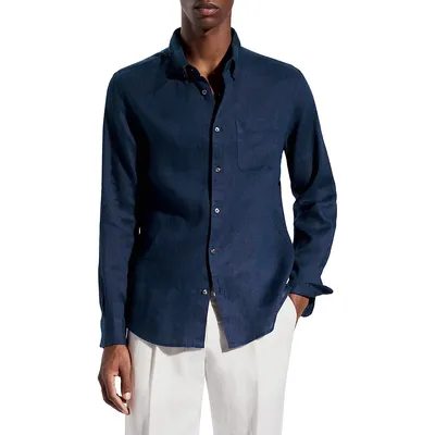 Avispa Linen Slim-Fit Shirt