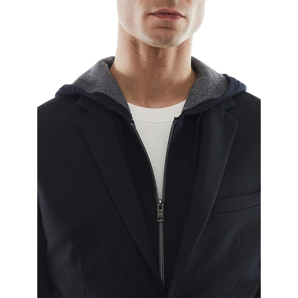 Veste de tailleur extensible coupe étroite