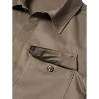 Front-Flap Pocket Shacket