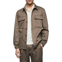 Front-Flap Pocket Shacket