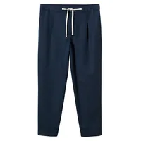 Romelino Slim-Fit Drawstring Linen Pants