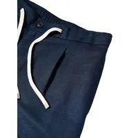 Romelino Slim-Fit Drawstring Linen Pants