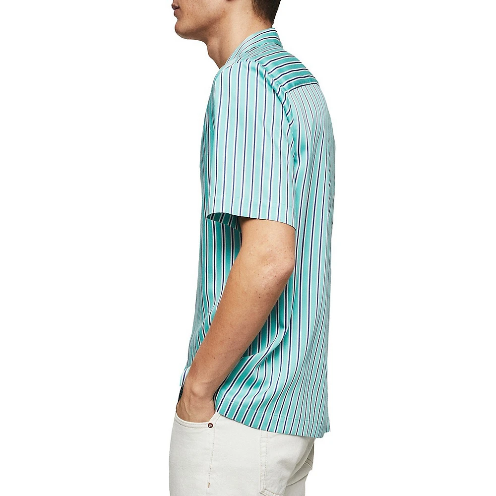 Benalup Striped Casual Shirt