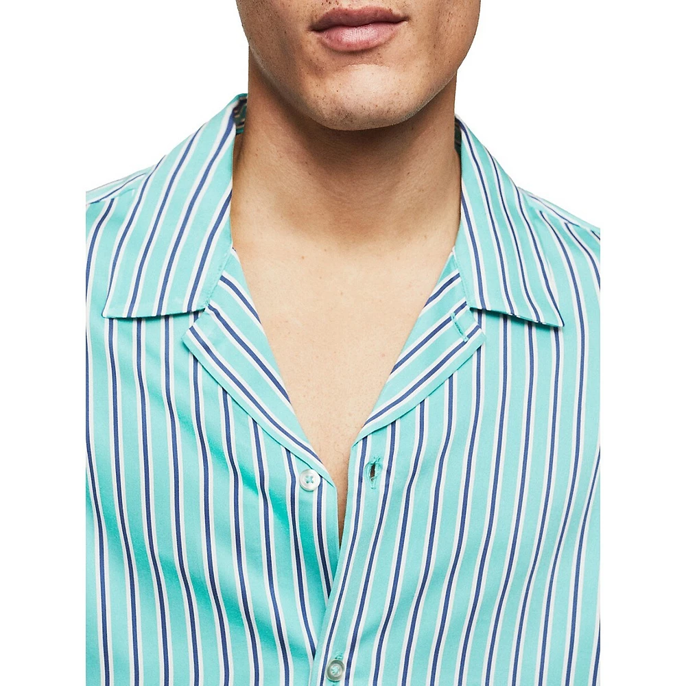 Benalup Striped Casual Shirt