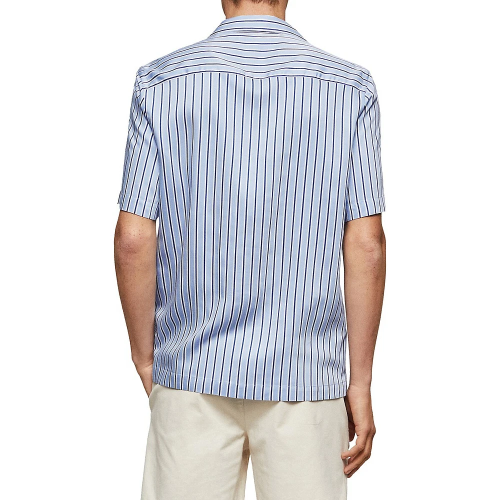 Benalup Striped Casual Shirt