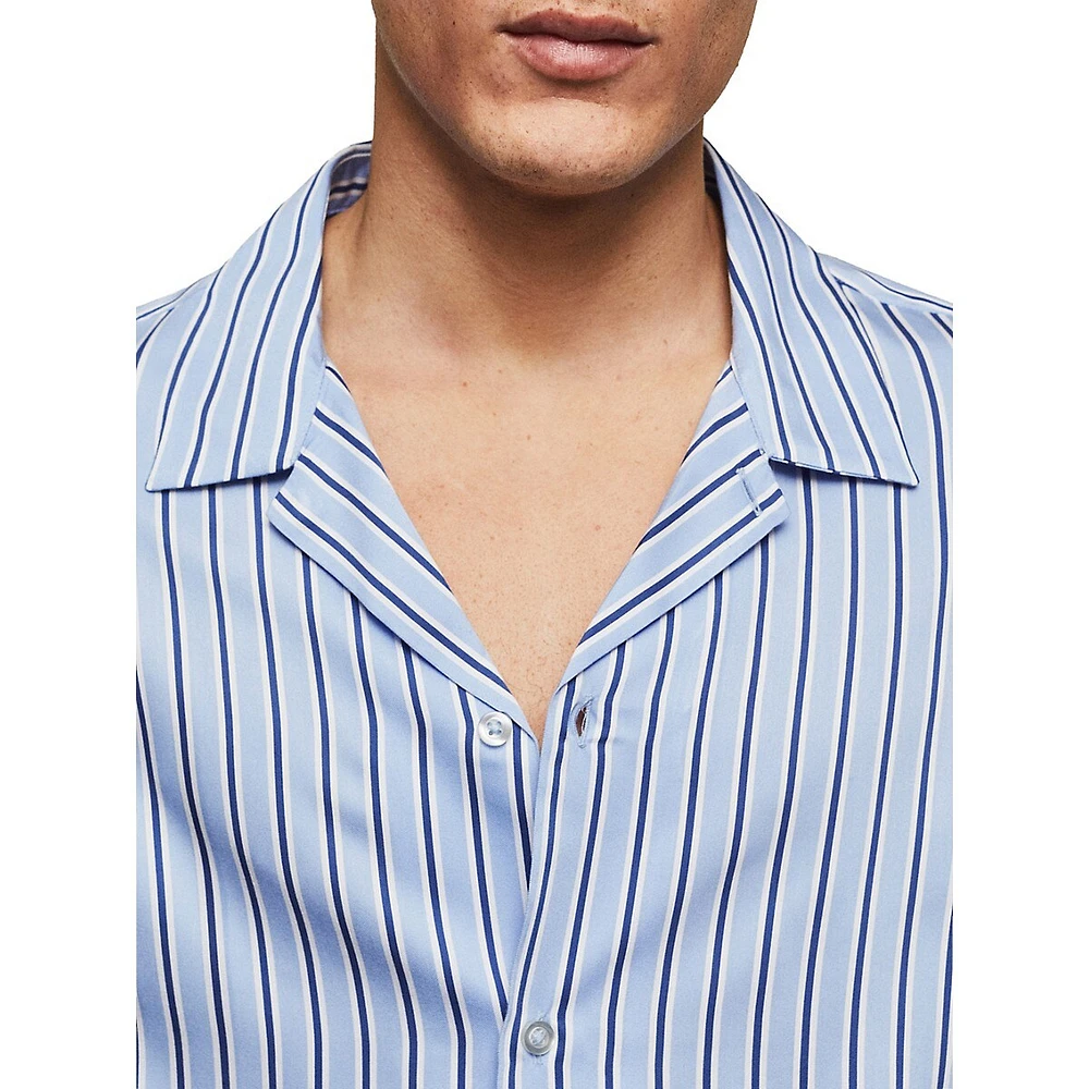 Benalup Striped Casual Shirt