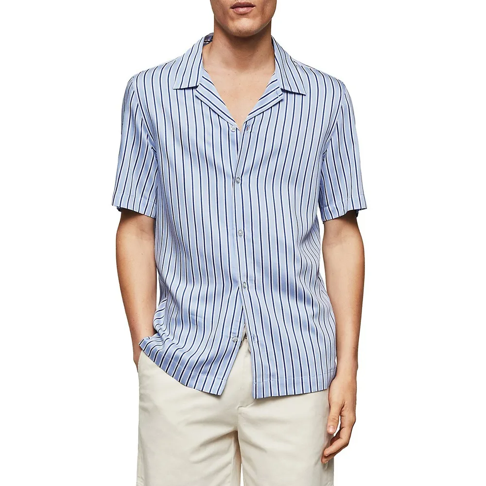 Benalup Striped Casual Shirt