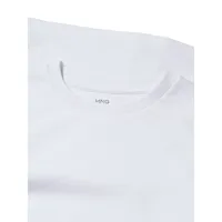 Ribbed Crewneck T-Shirt