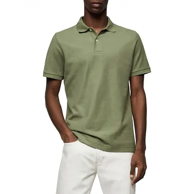 Rea Cotton Piqué Polo Shirt