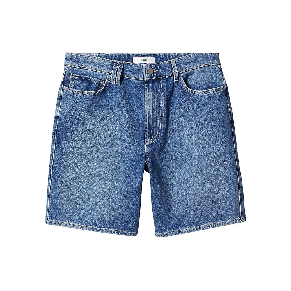 Oliver Bermuda-Length Denim Shorts