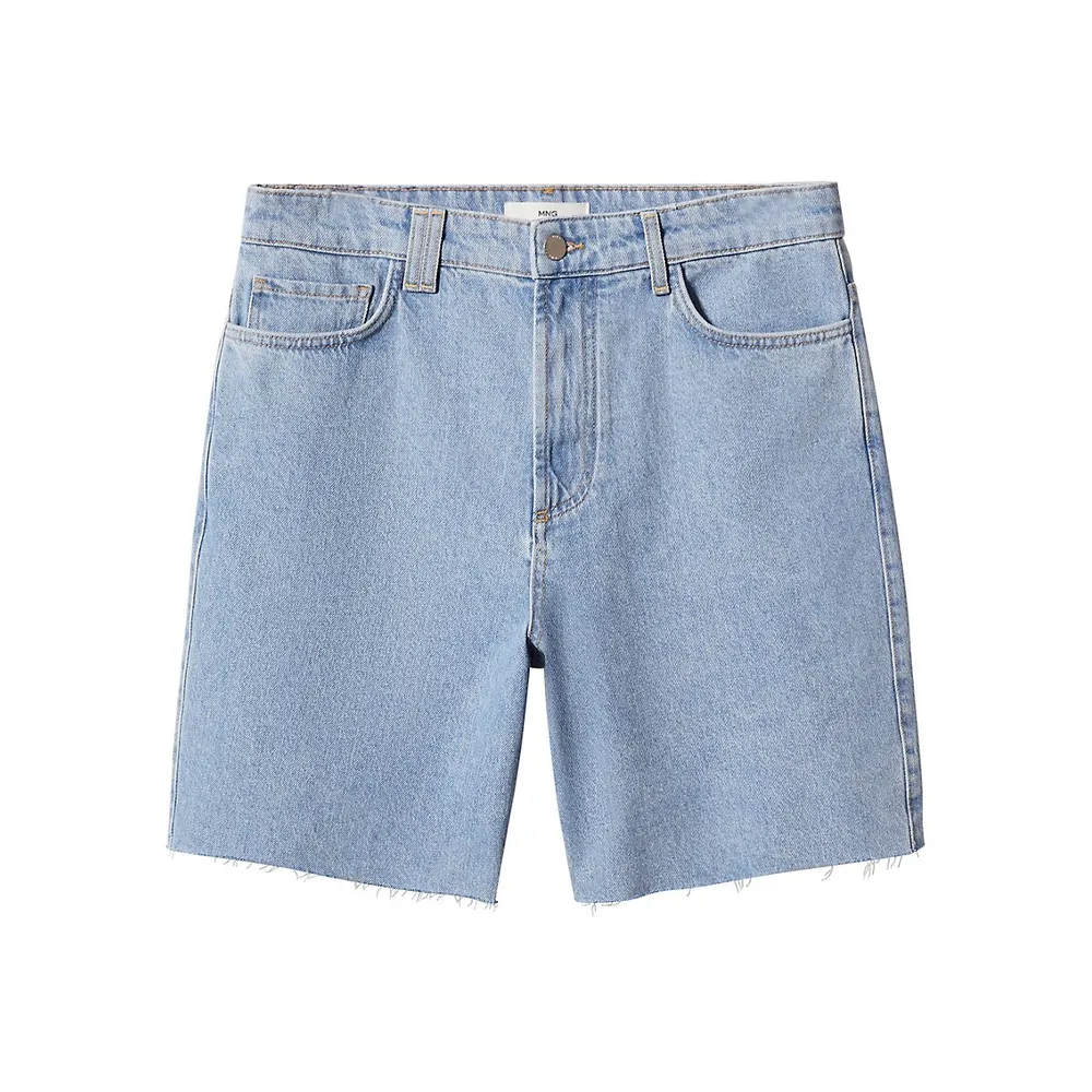 Oliver Bermuda-Length Denim Shorts