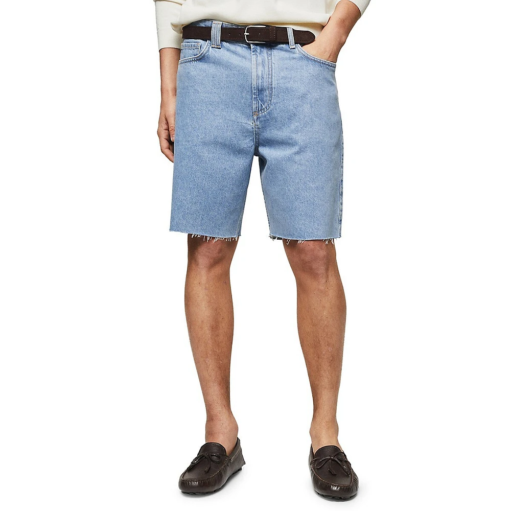 Oliver Bermuda-Length Denim Shorts