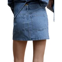 Charlote Denim Mini Skirt