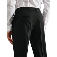 Stretch Fabric Super Slim-Fit Suit Pants