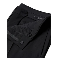 Stretch Fabric Super Slim-Fit Suit Pants