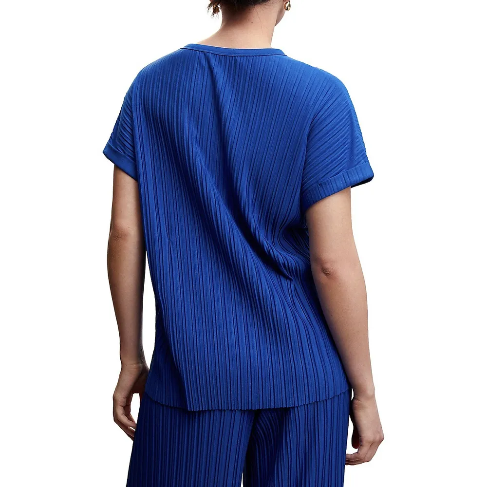 Pleated T-Shirt