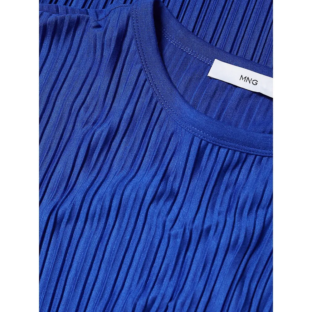 Pleated T-Shirt