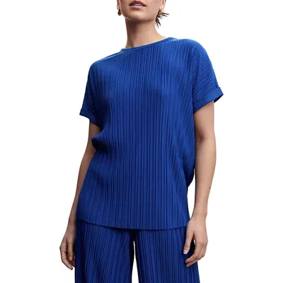 Pleated T-Shirt