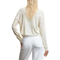Fine-Knit Cropped Sweater