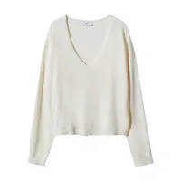 Fine-Knit Cropped Sweater