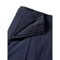 Paulo Windowpane Check Trousers